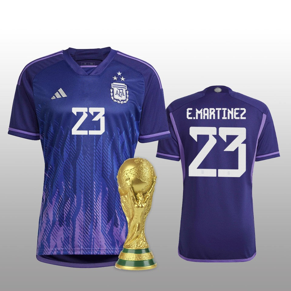 Argentina Emiliano Martinez Away Jersey 2022 World Cup Kit – Athletic Wear  World
